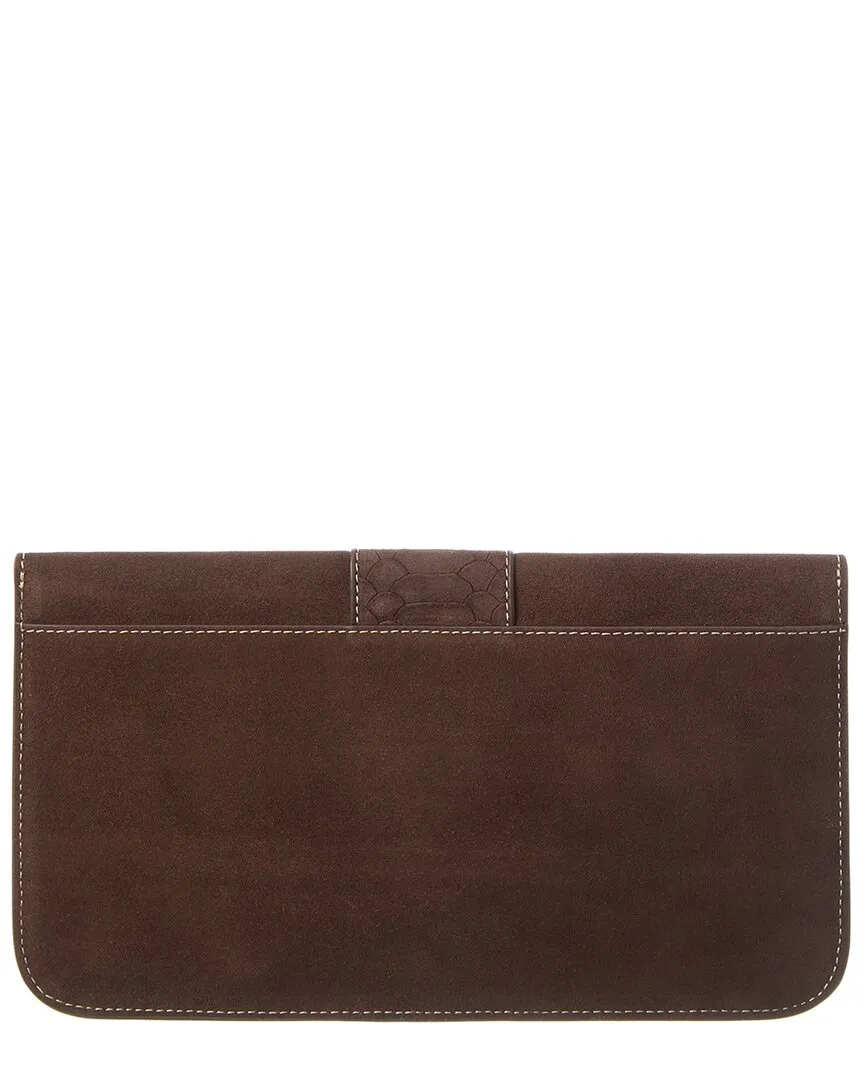 J.McLaughlin Xena Suede Clutch