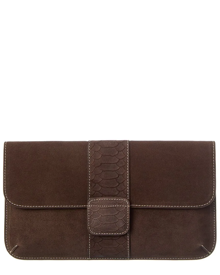 J.McLaughlin Xena Suede Clutch