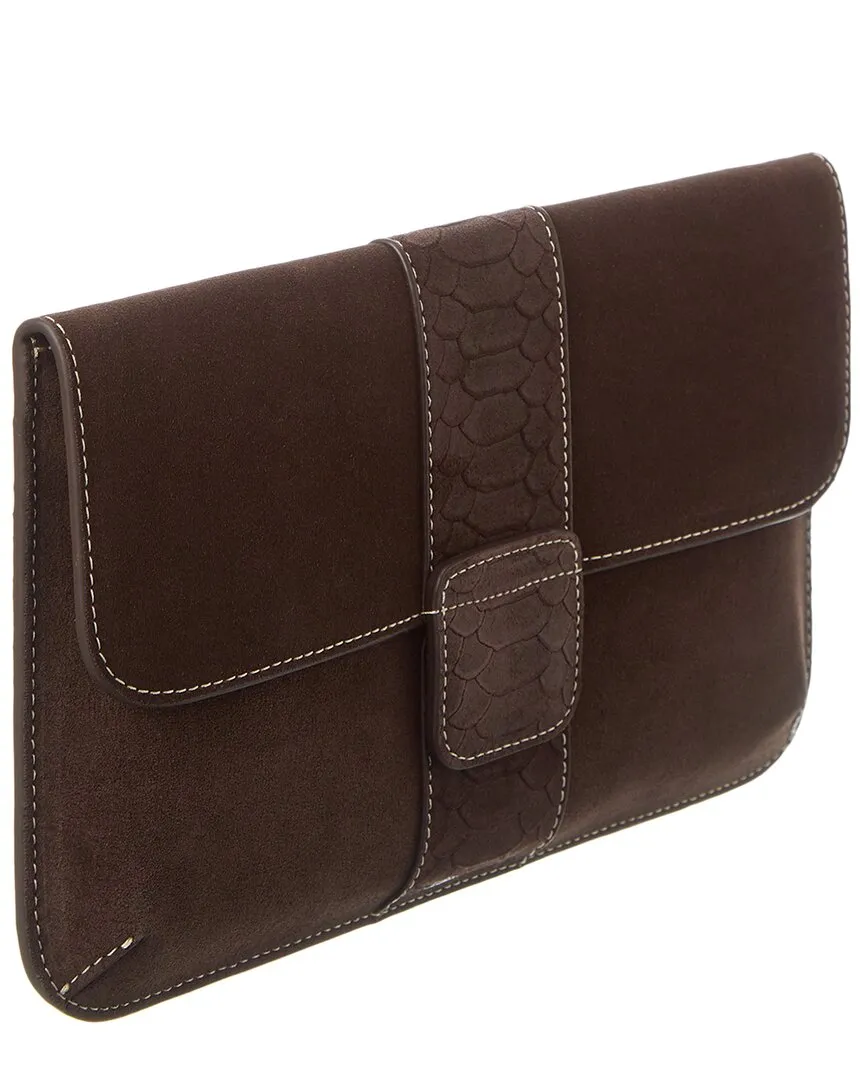 J.McLaughlin Xena Suede Clutch