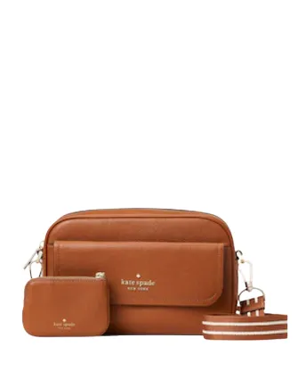 Kate Spade New York Rosie Pebbled Leather Flap Camera Bag