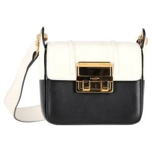 Lanvin JiJi Mini Crossbody Bag in Black Leather