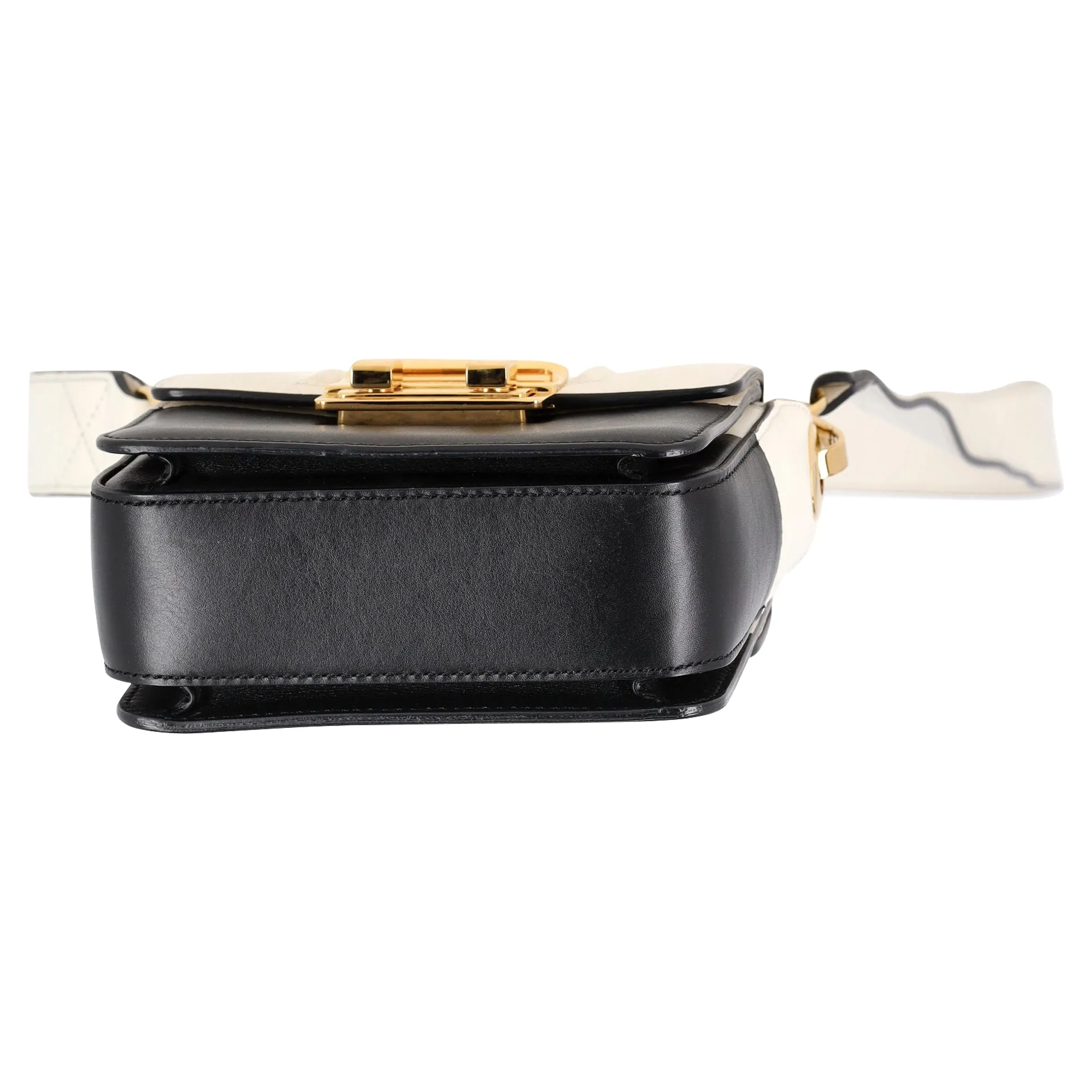 Lanvin JiJi Mini Crossbody Bag in Black Leather