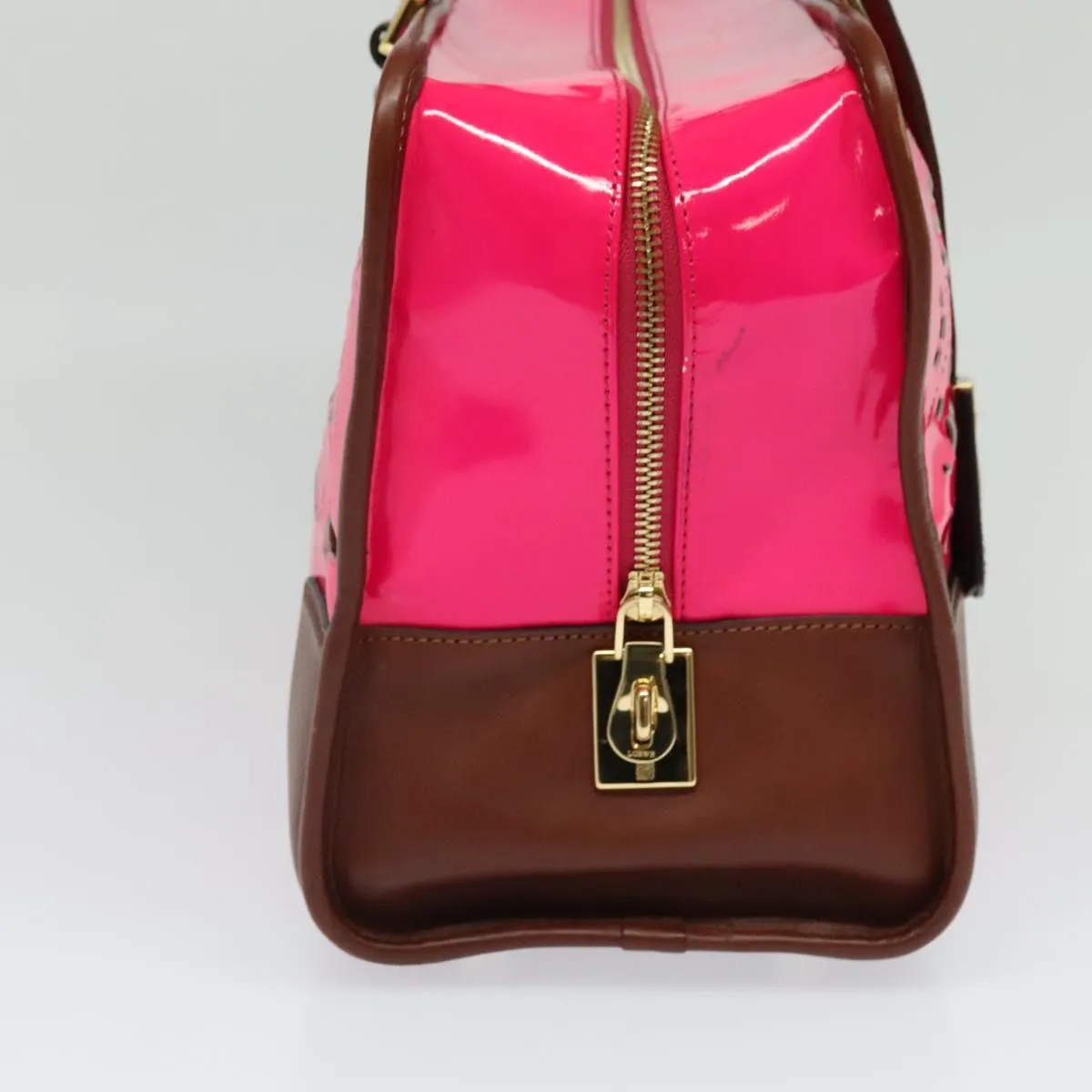 Loewe Amazona Patent Leather Handbag (Pre-Owned)