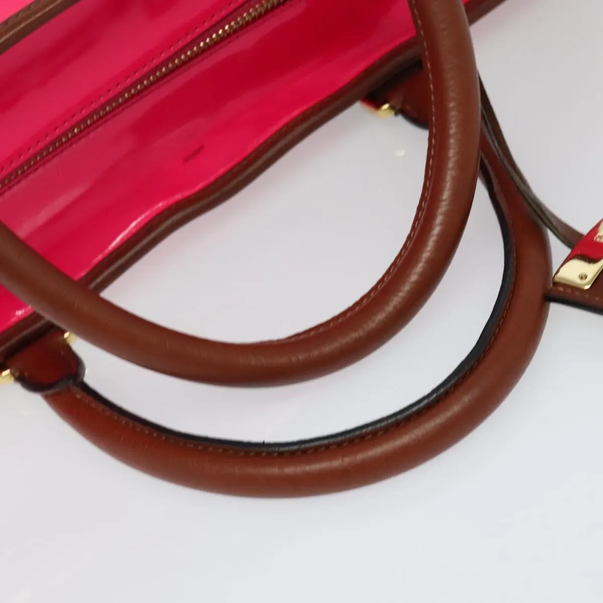 Loewe Amazona Patent Leather Handbag (Pre-Owned)