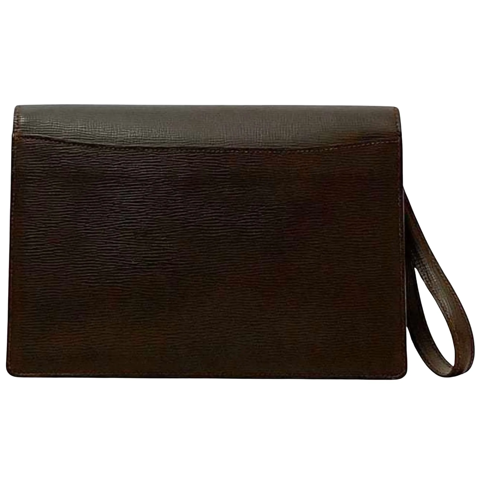 Loewe Leather Clutch Bag (Pre-Owned)