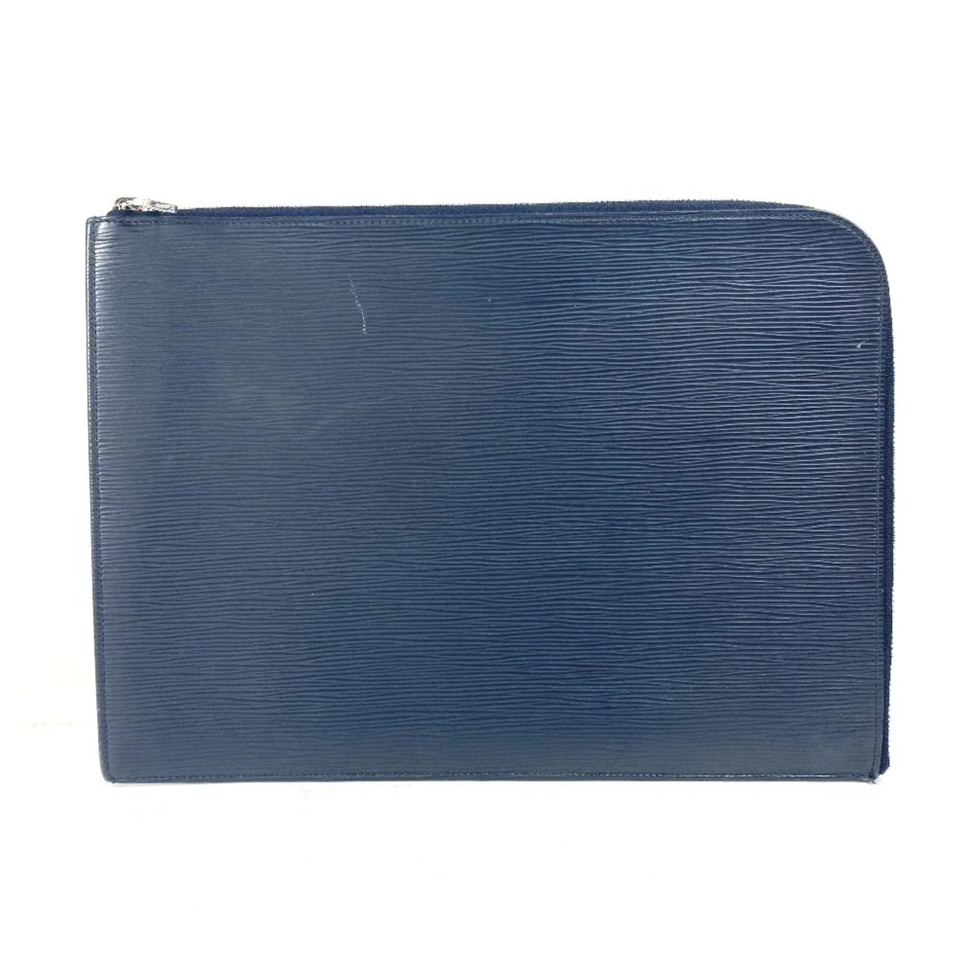 Louis Vuitton blue blue Epi Leather Clutch Bag Pochette Pouch (Pre-Owned)