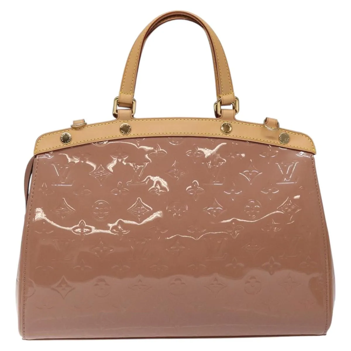 Louis Vuitton Brea Patent Leather Handbag (Pre-Owned)