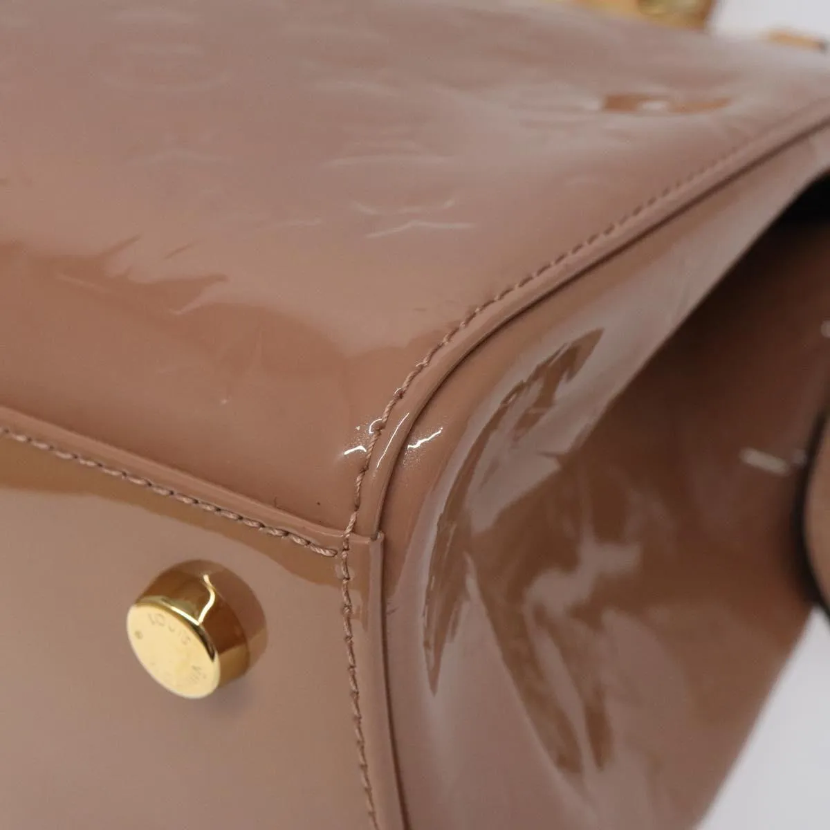 Louis Vuitton Brea Patent Leather Handbag (Pre-Owned)