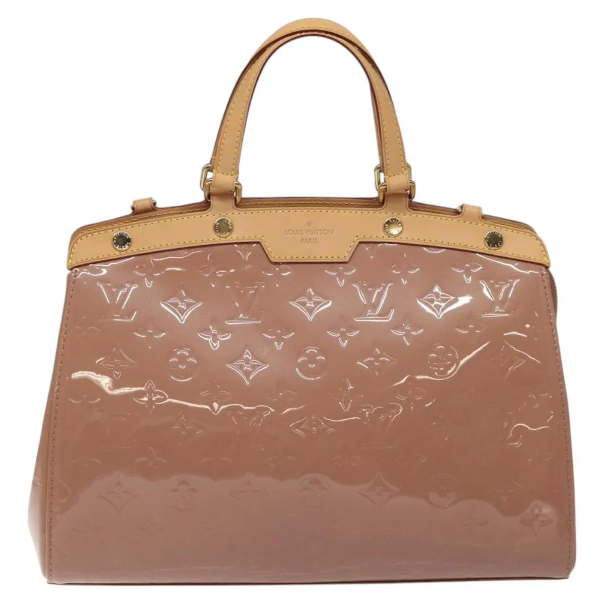 Louis Vuitton Brea Patent Leather Handbag (Pre-Owned)