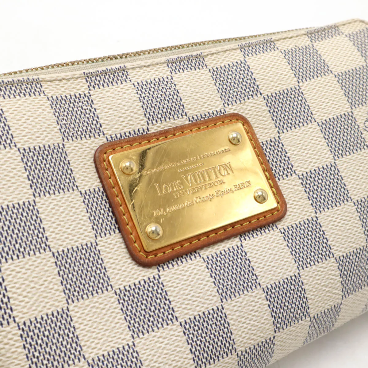 Louis Vuitton Damier Azur Eva Clutch