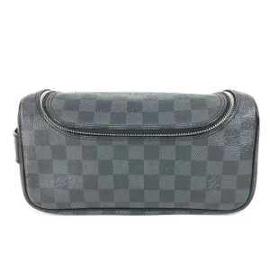 Louis Vuitton Damier Graphite Damier Graphite Clutch Bag (Pre-Owned)