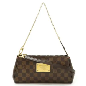 Louis Vuitton Damier Pvc Clutch Bag Shoulder Bag (Pre-Owned)