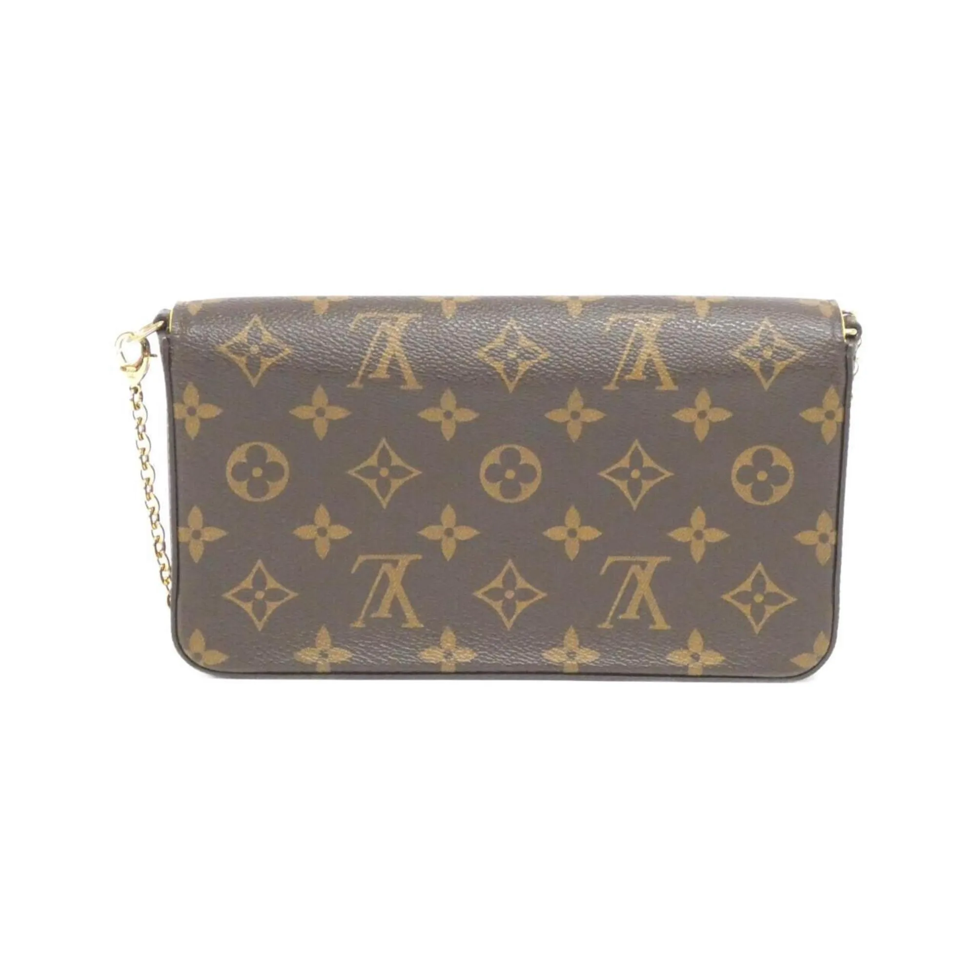 Louis Vuitton Felicie Canvas Clutch Bag (Pre-Owned)