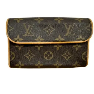 Louis Vuitton Florentine Canvas Clutch Bag (Pre-Owned)