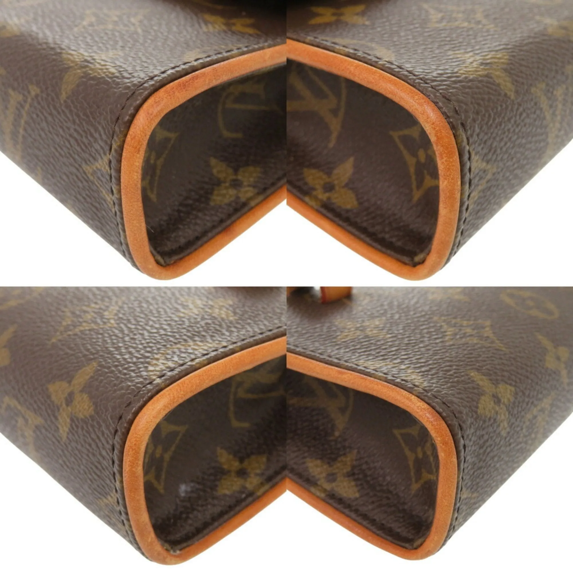 Louis Vuitton Florentine Canvas Clutch Bag (Pre-Owned)