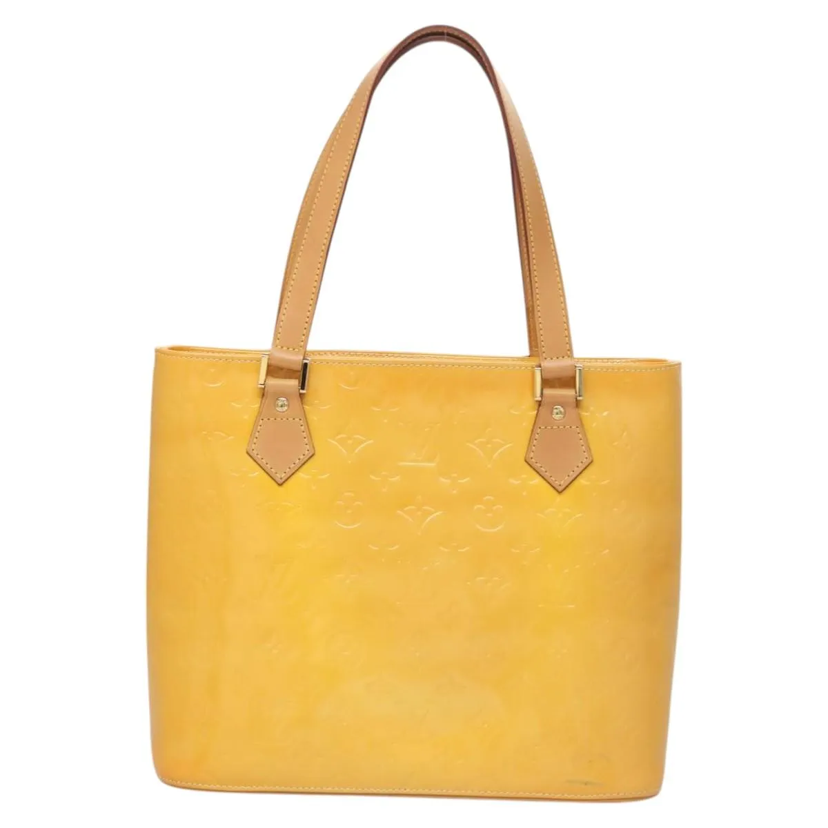 Louis Vuitton Houston Patent Leather Handbag (Pre-Owned)