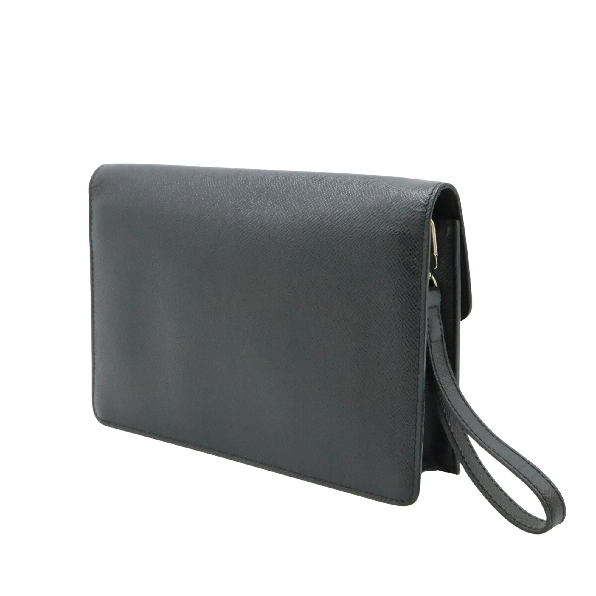Louis Vuitton Leather Clutch Bag (Pre-Owned)