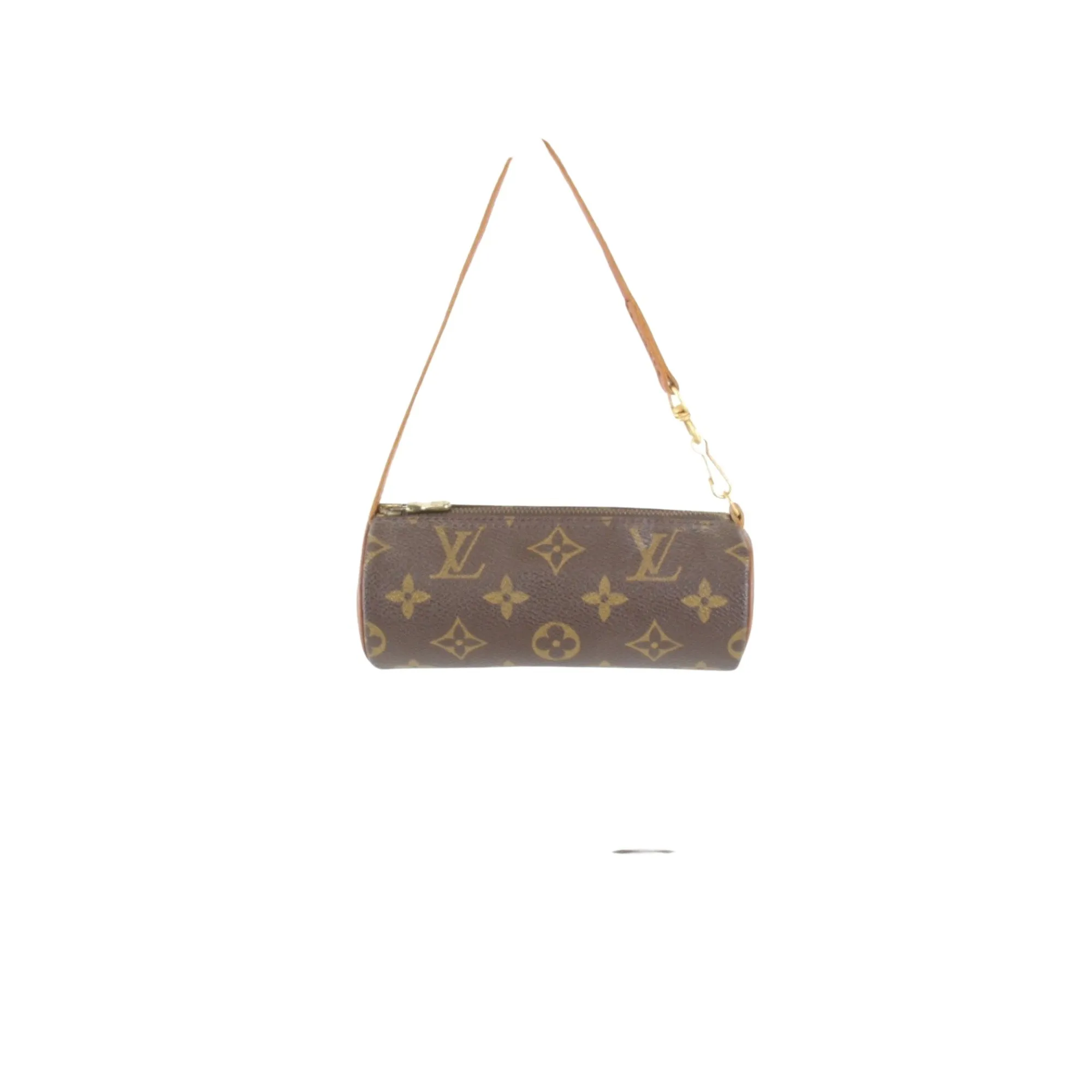 Louis Vuitton Mini Baby Papillon Canvas Clutch Bag (Pre-Owned)