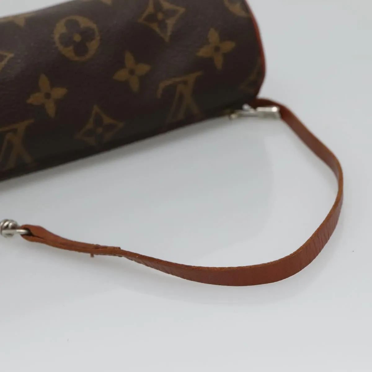 Louis Vuitton Mini Baby Papillon Canvas Clutch Bag (Pre-Owned)