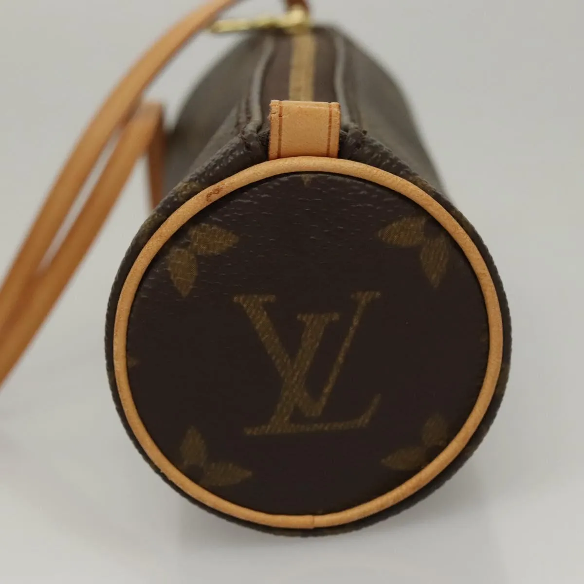 Louis Vuitton Mini Baby Papillon Canvas Clutch Bag (Pre-Owned)