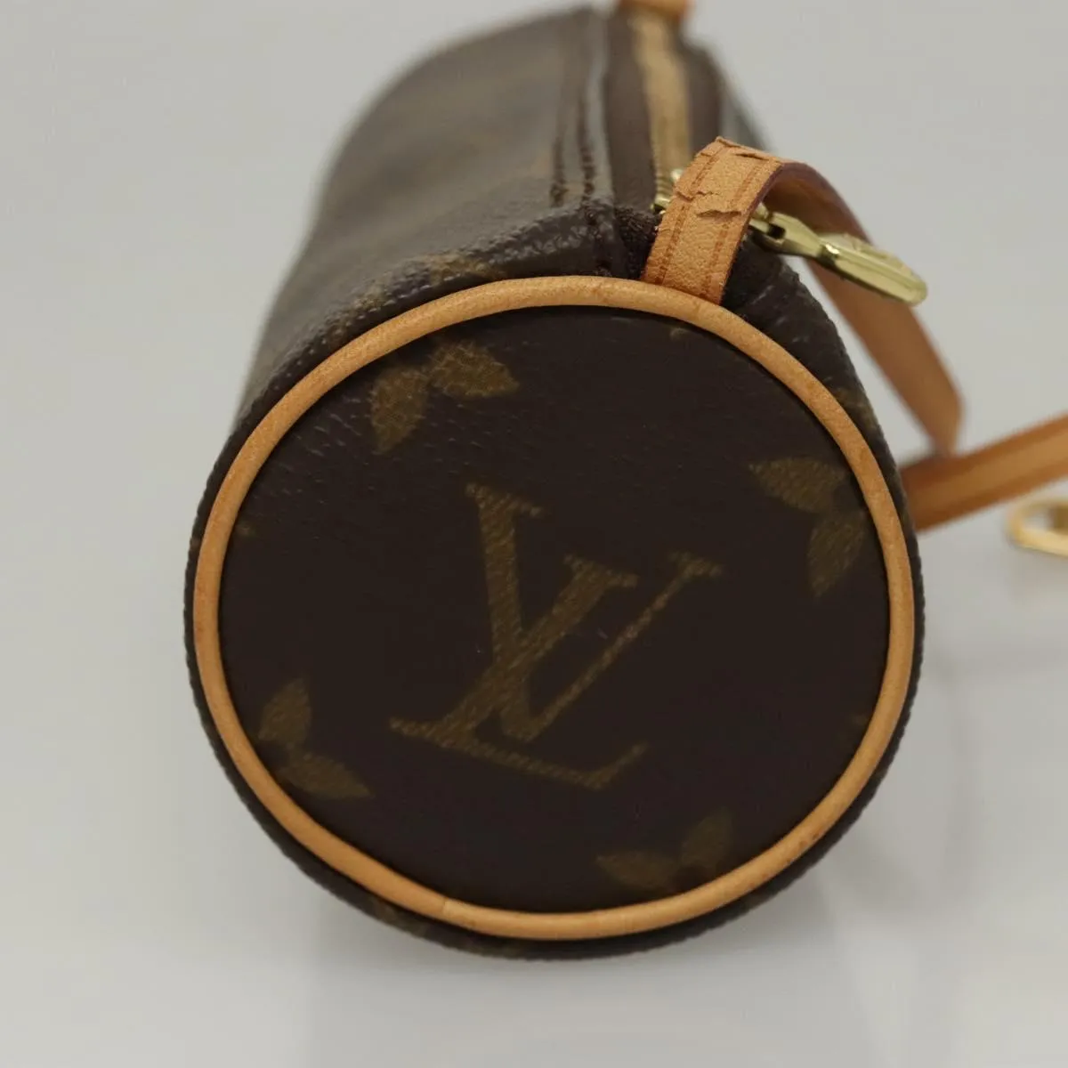 Louis Vuitton Mini Baby Papillon Canvas Clutch Bag (Pre-Owned)
