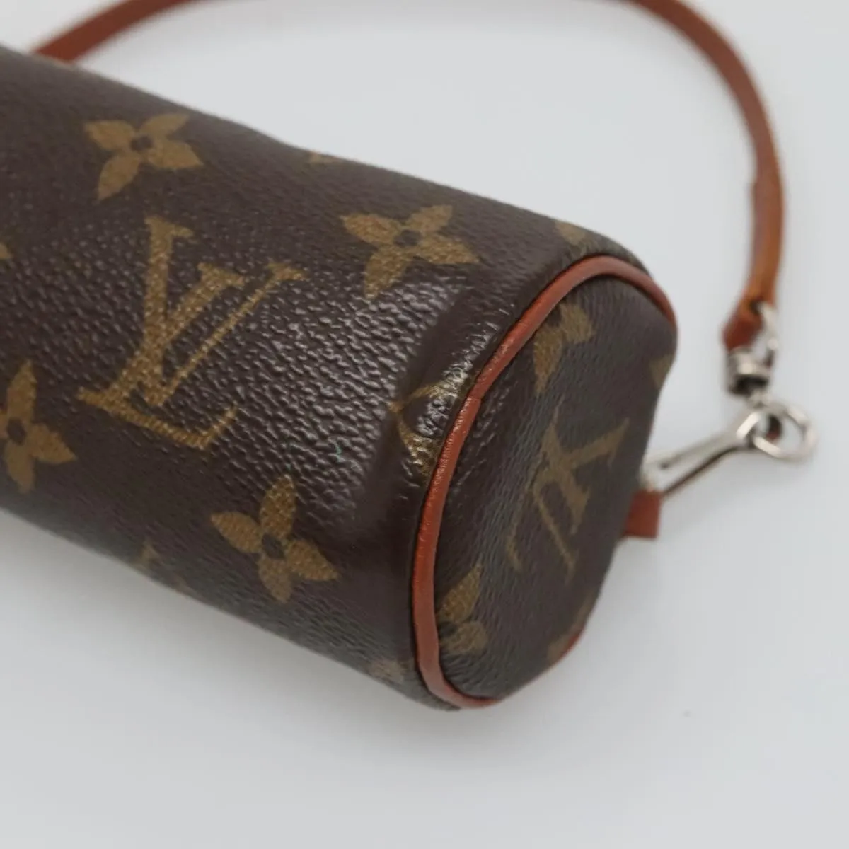 Louis Vuitton Mini Baby Papillon Canvas Clutch Bag (Pre-Owned)