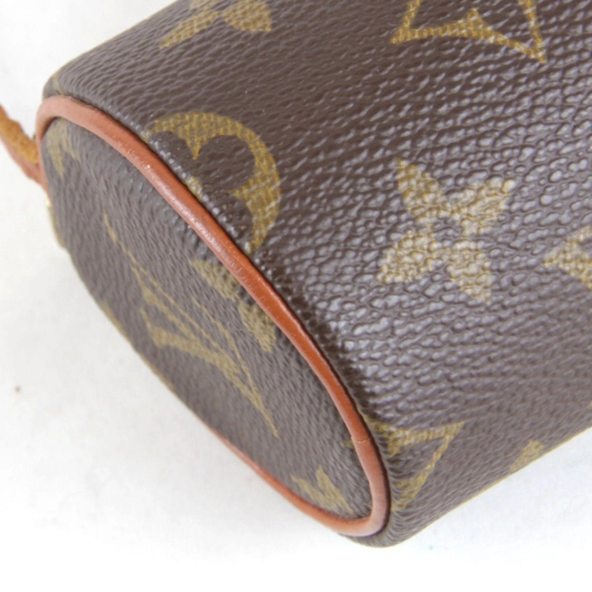 Louis Vuitton Mini Baby Papillon Canvas Clutch Bag (Pre-Owned)