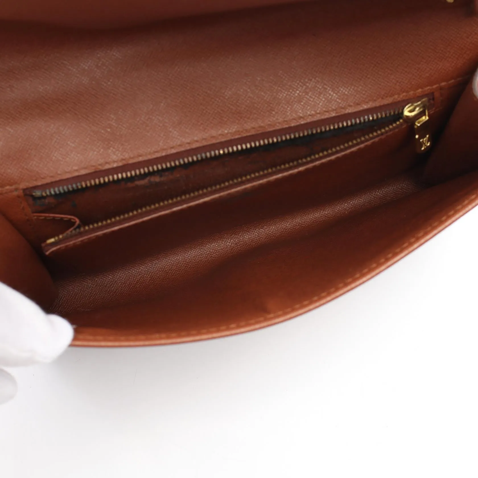 Louis Vuitton Monogram Clutch Bag Bordeaux