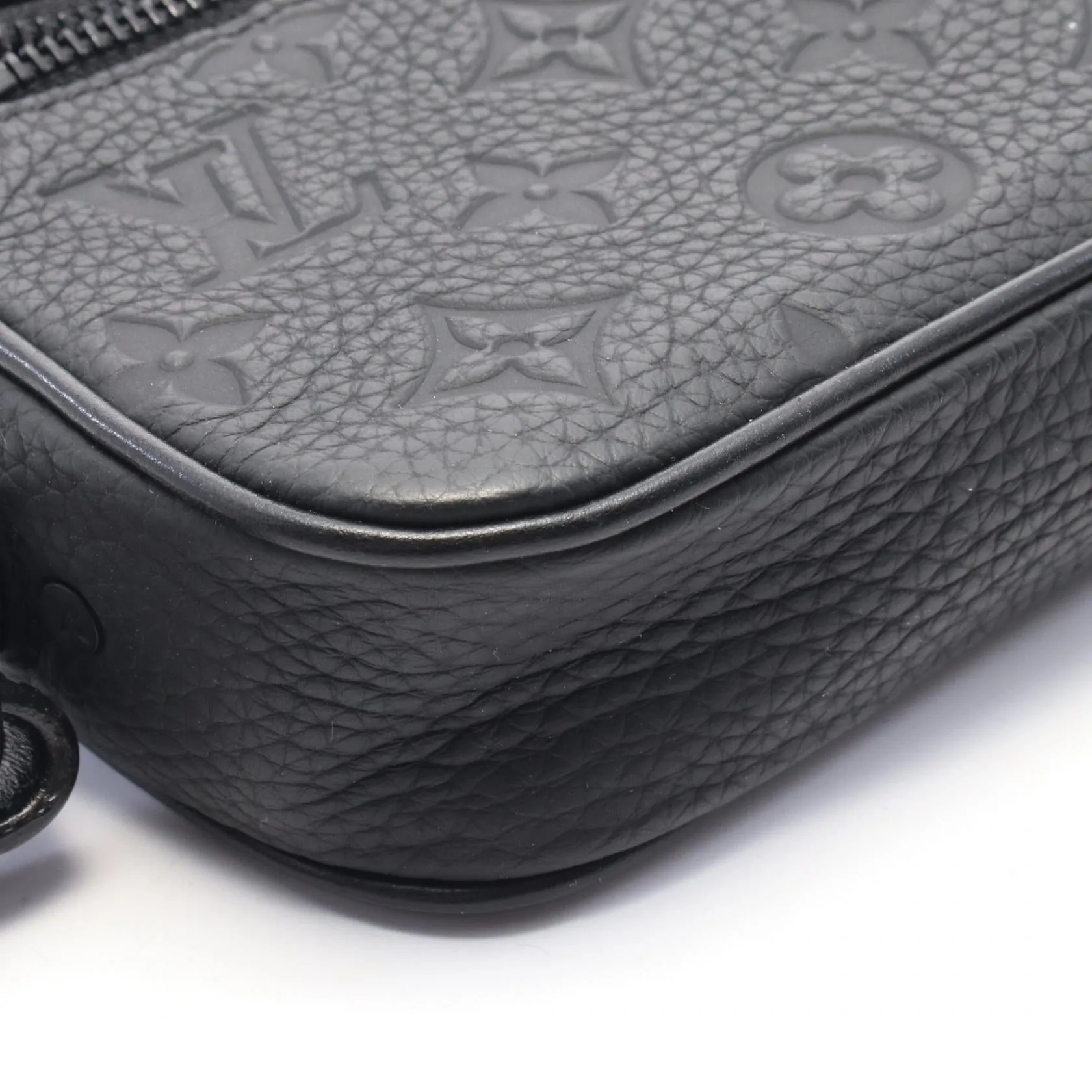 Louis Vuitton Monogram Taurillon Leather Pochette Volga Clutch