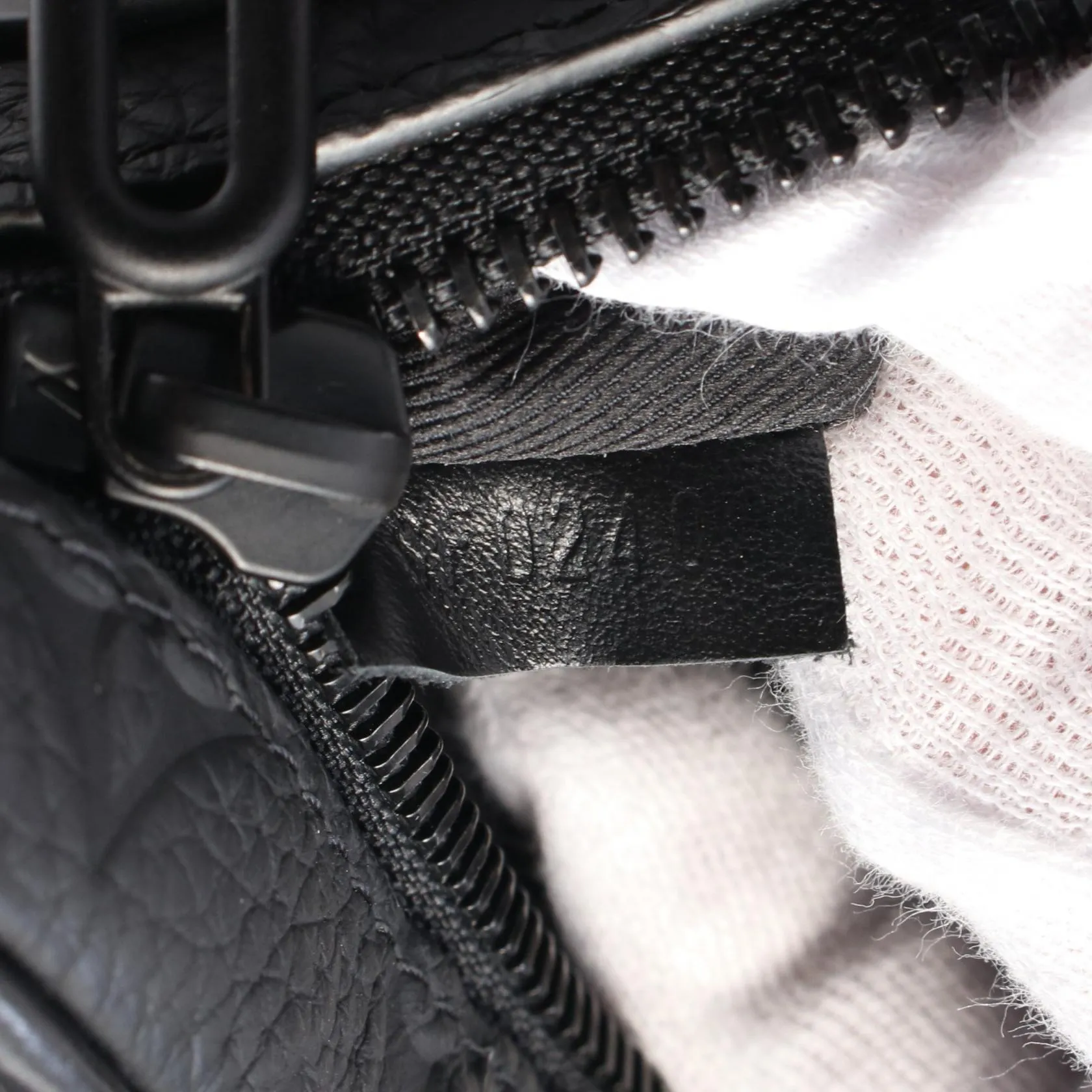 Louis Vuitton Monogram Taurillon Leather Pochette Volga Clutch
