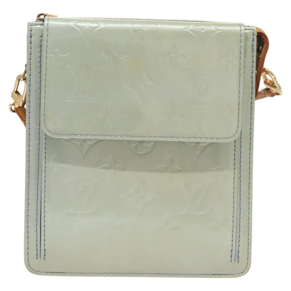 Louis Vuitton Mott Patent Leather Clutch Bag (Pre-Owned)