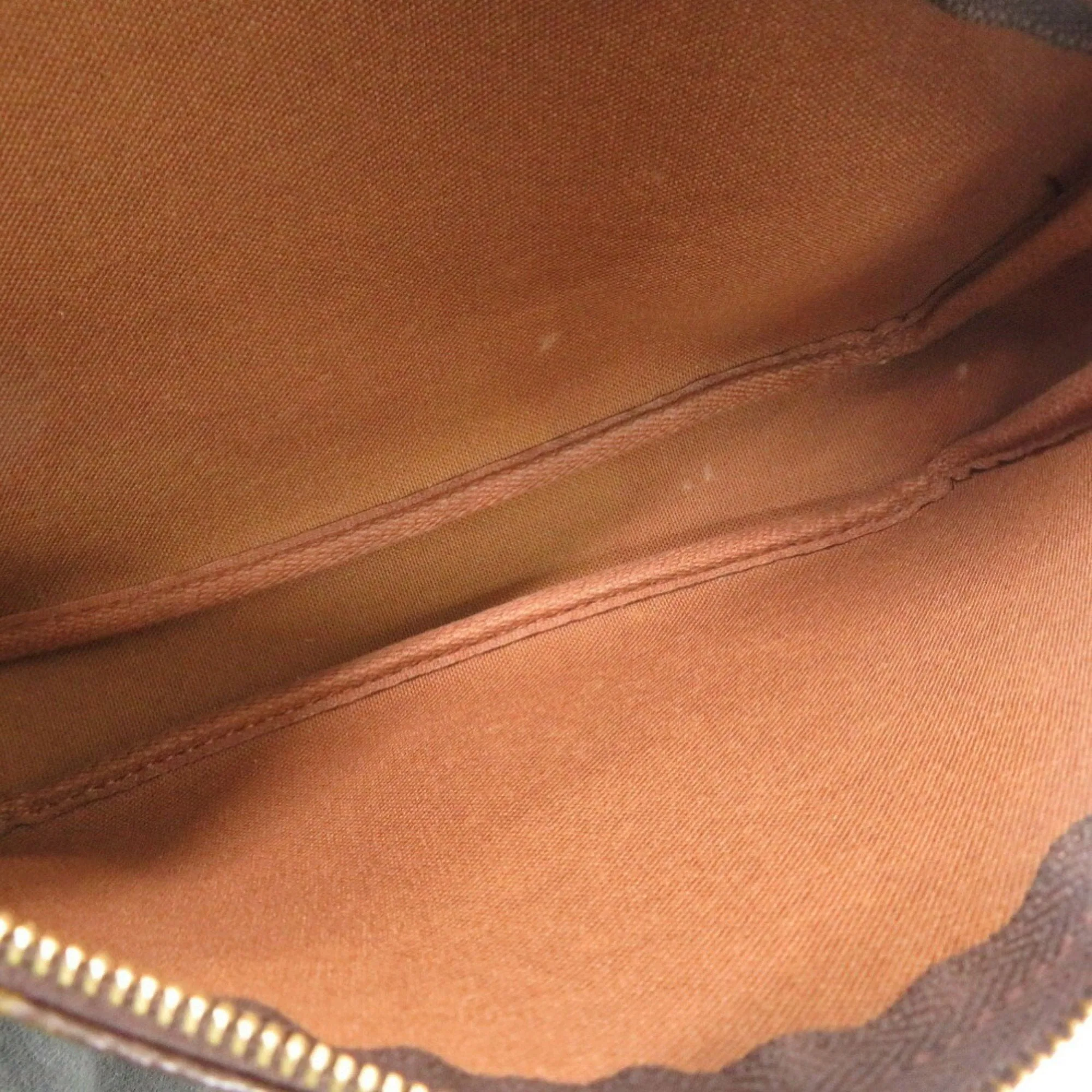 Louis Vuitton Pochette Accessoire Canvas Clutch Bag (Pre-Owned)