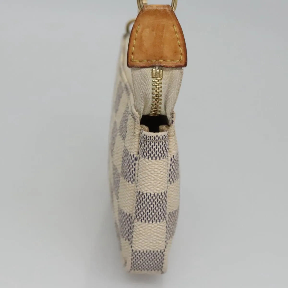 Louis Vuitton Pochette Accessoire Canvas Clutch Bag (Pre-Owned)