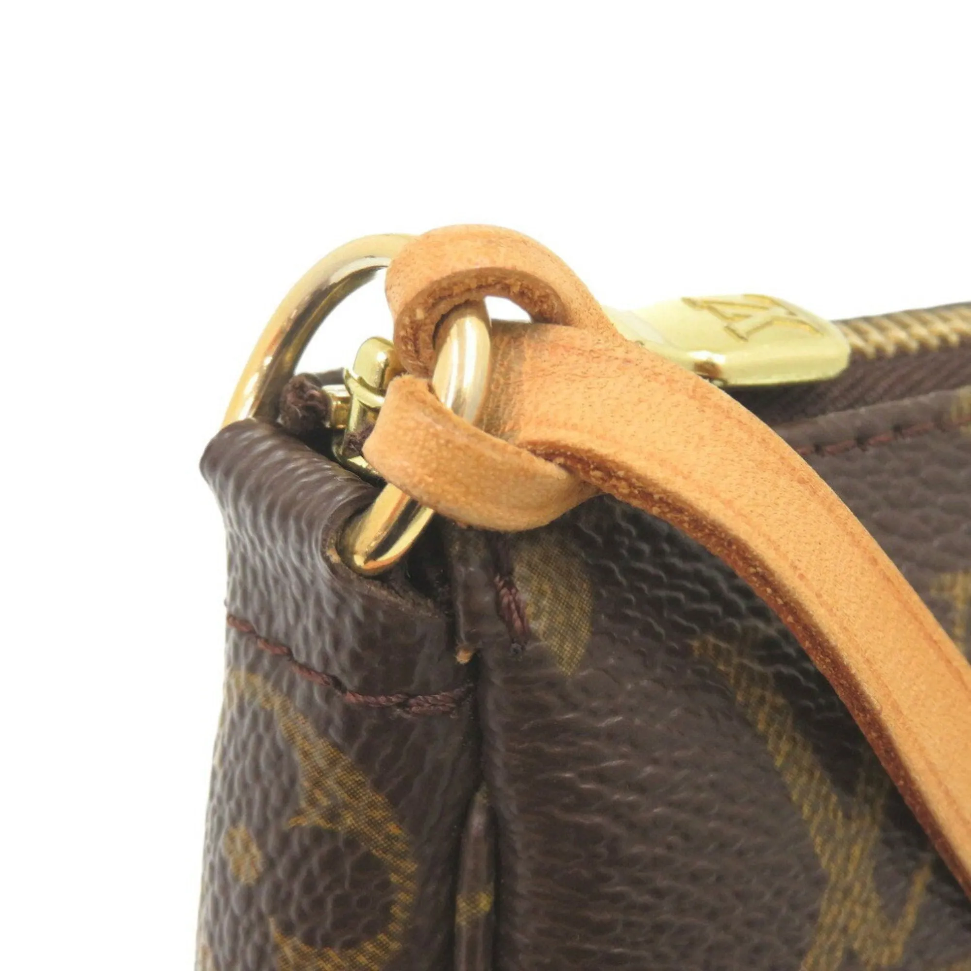 Louis Vuitton Pochette Accessoire Canvas Clutch Bag (Pre-Owned)