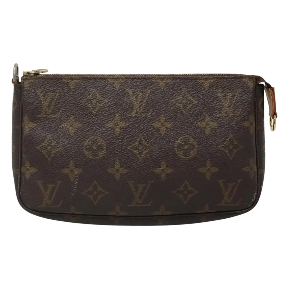 Louis Vuitton Pochette Accessoire Canvas Clutch Bag (Pre-Owned)