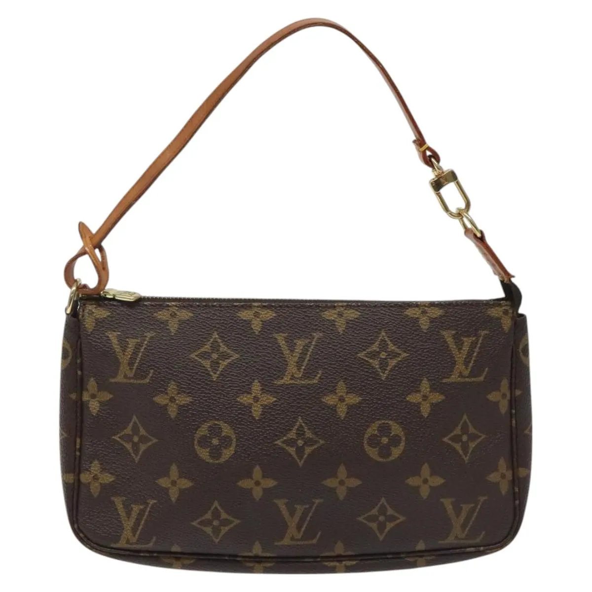 Louis Vuitton Pochette Accessoires Canvas Clutch Bag (Pre-Owned)