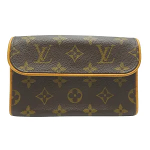 Louis Vuitton Pochette Florentine Canvas Clutch Bag (Pre-Owned)