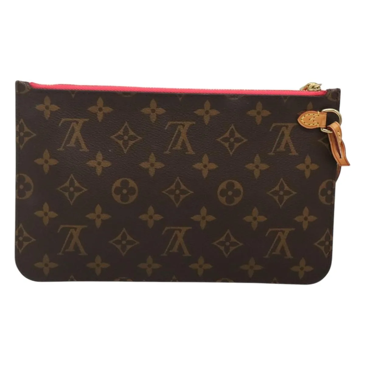 Louis Vuitton Pochette Neverfull Canvas Clutch Bag (Pre-Owned)