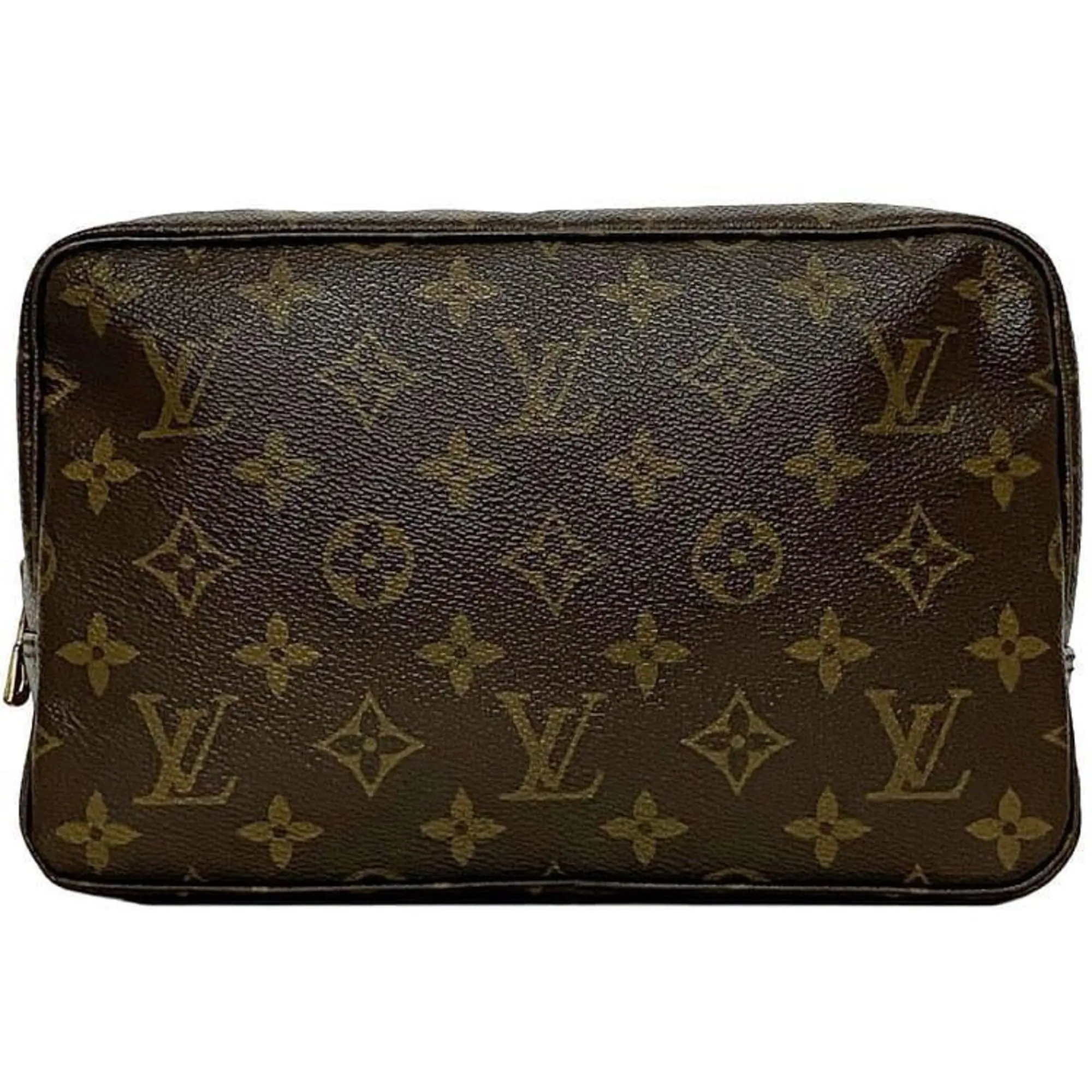 Louis Vuitton Trousse De Toilette Canvas Clutch Bag (Pre-Owned)