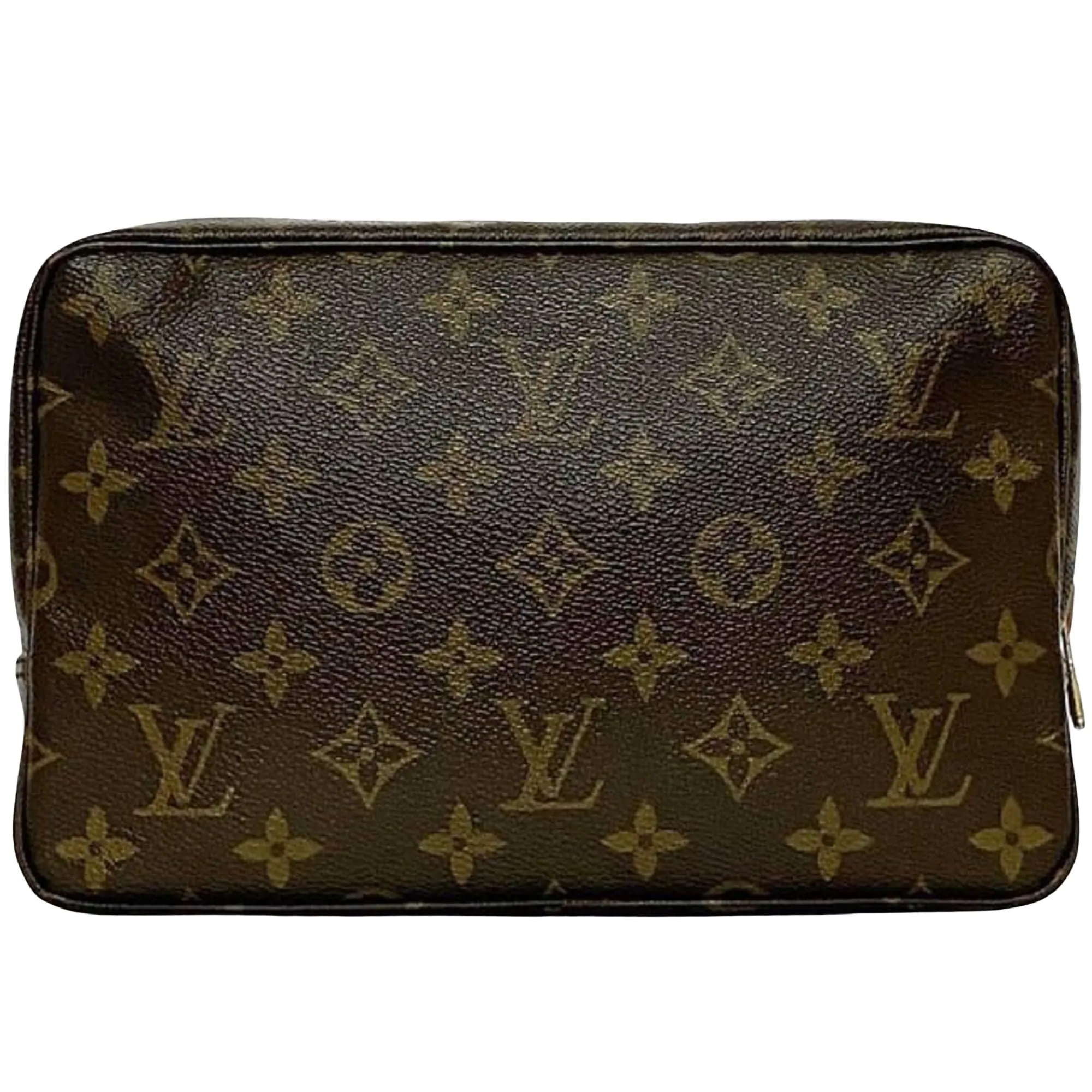 Louis Vuitton Trousse De Toilette Canvas Clutch Bag (Pre-Owned)