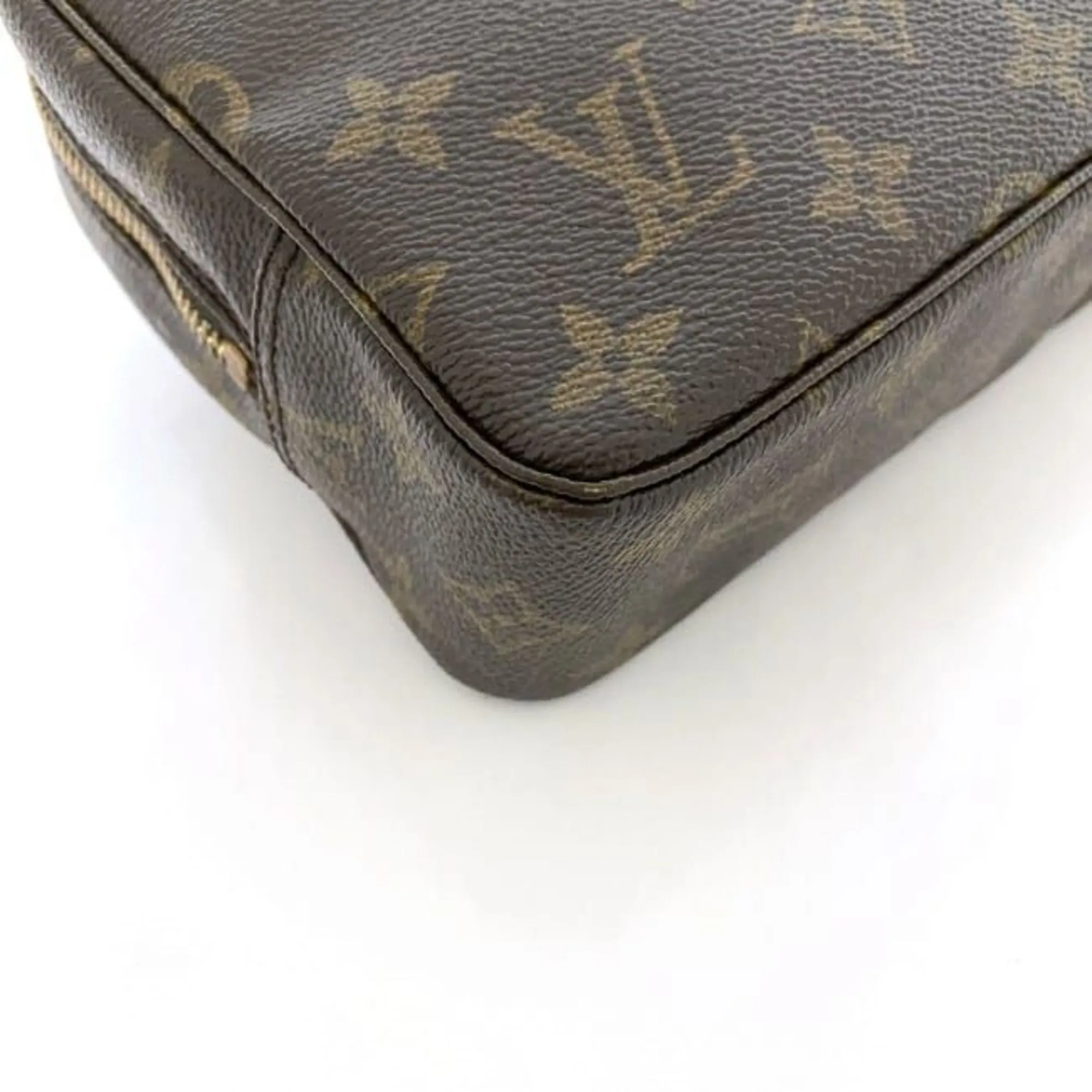 Louis Vuitton Trousse De Toilette Canvas Clutch Bag (Pre-Owned)