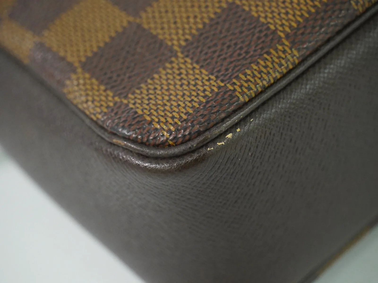 Louis Vuitton Trousse Makeup Canvas Clutch Bag (Pre-Owned)