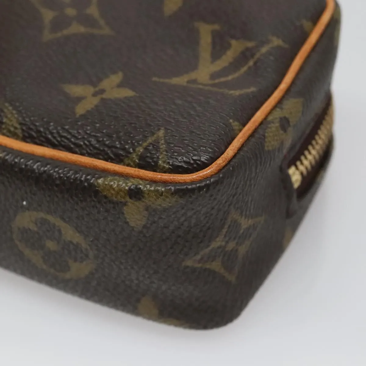 Louis Vuitton Wapiti Canvas Clutch Bag (Pre-Owned)