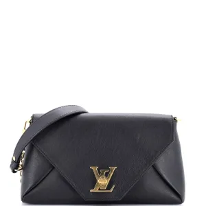 Love Note Chain Clutch Leather