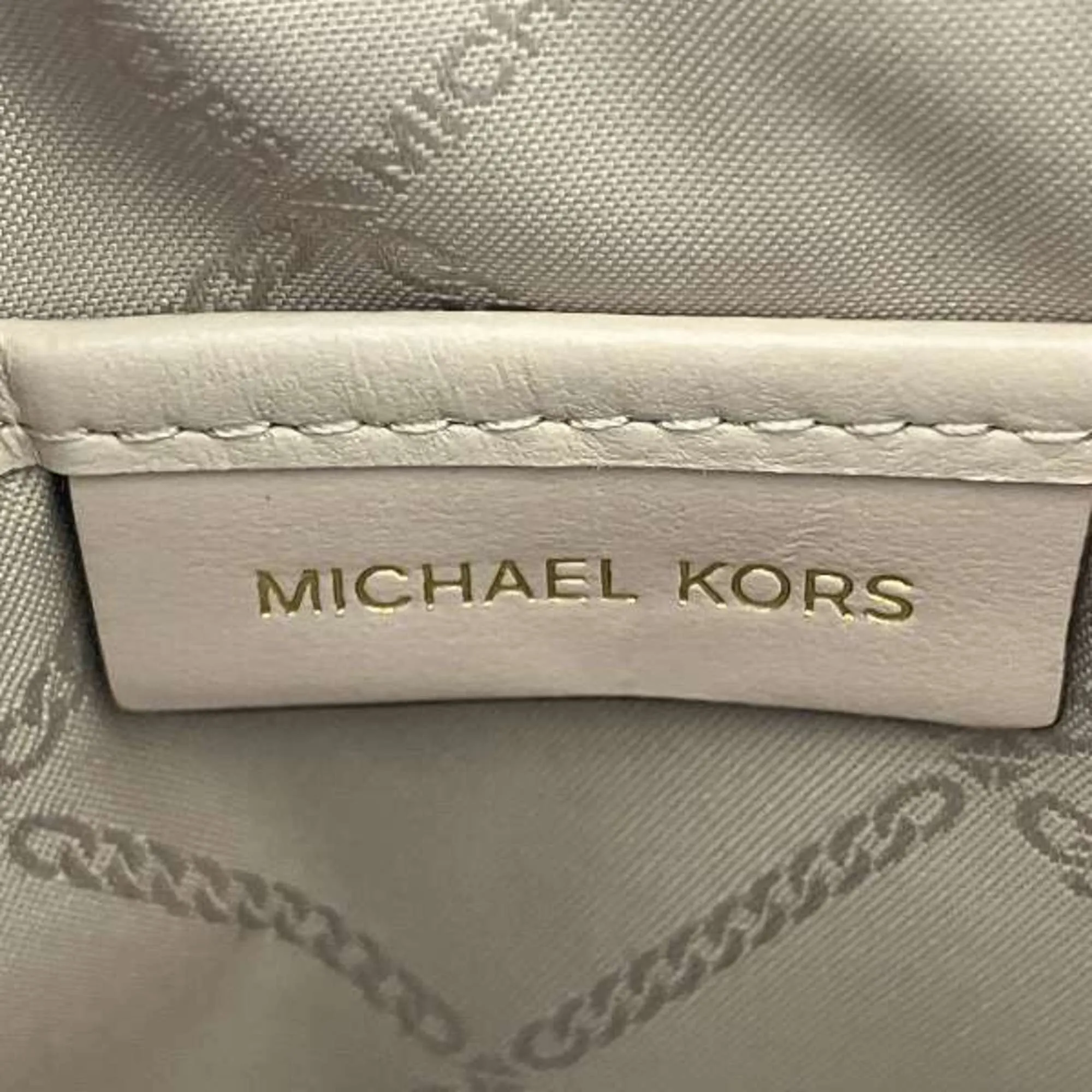 Michael Kors  Leather Clutch Bag (Pre-Owned)