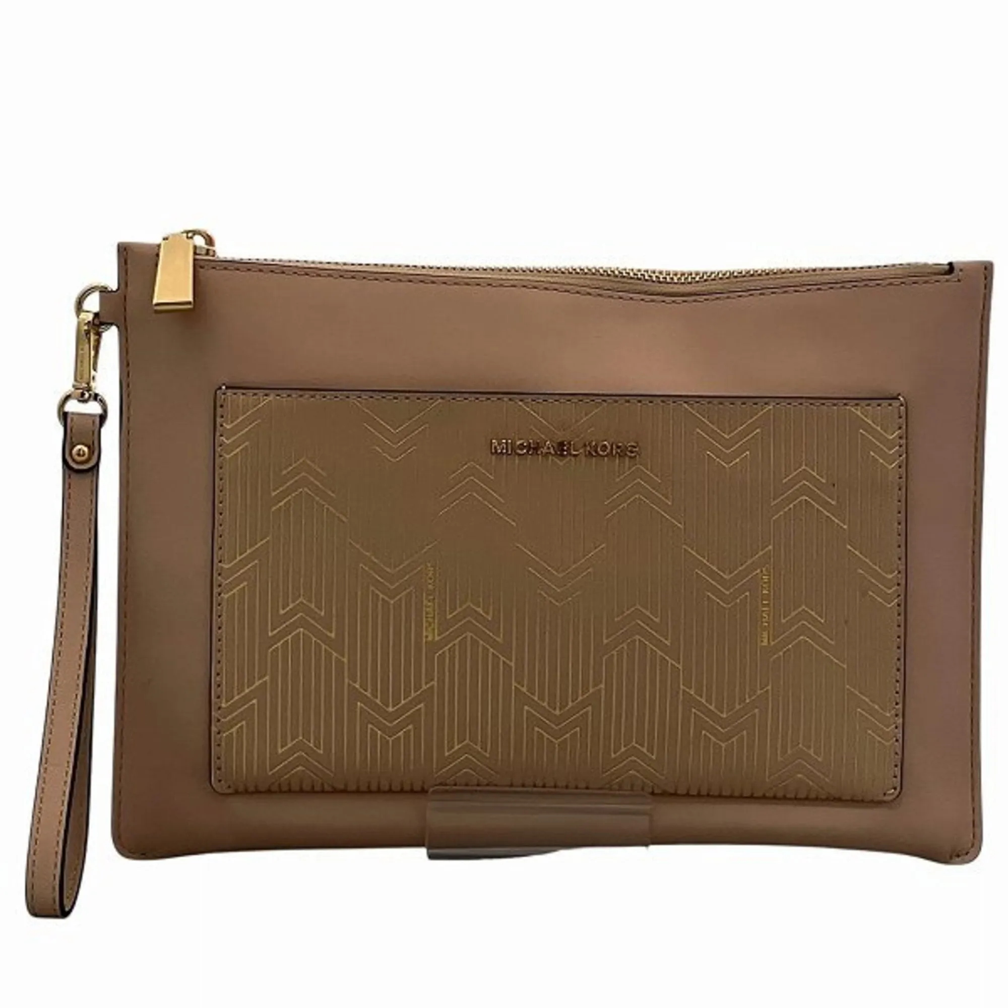Michael Kors  Leather Clutch Bag (Pre-Owned)