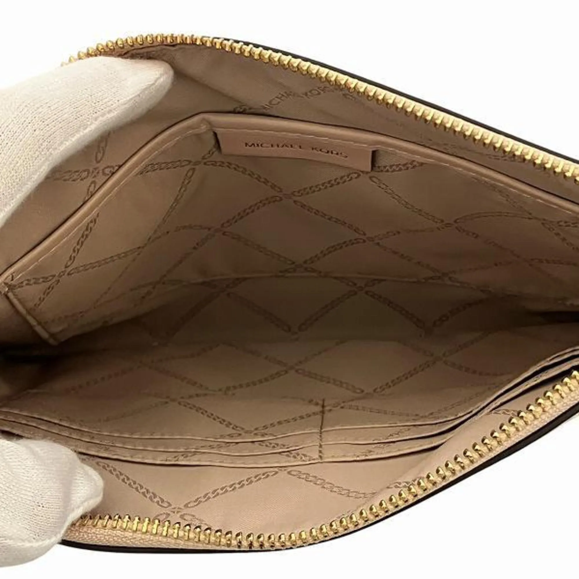Michael Kors  Leather Clutch Bag (Pre-Owned)