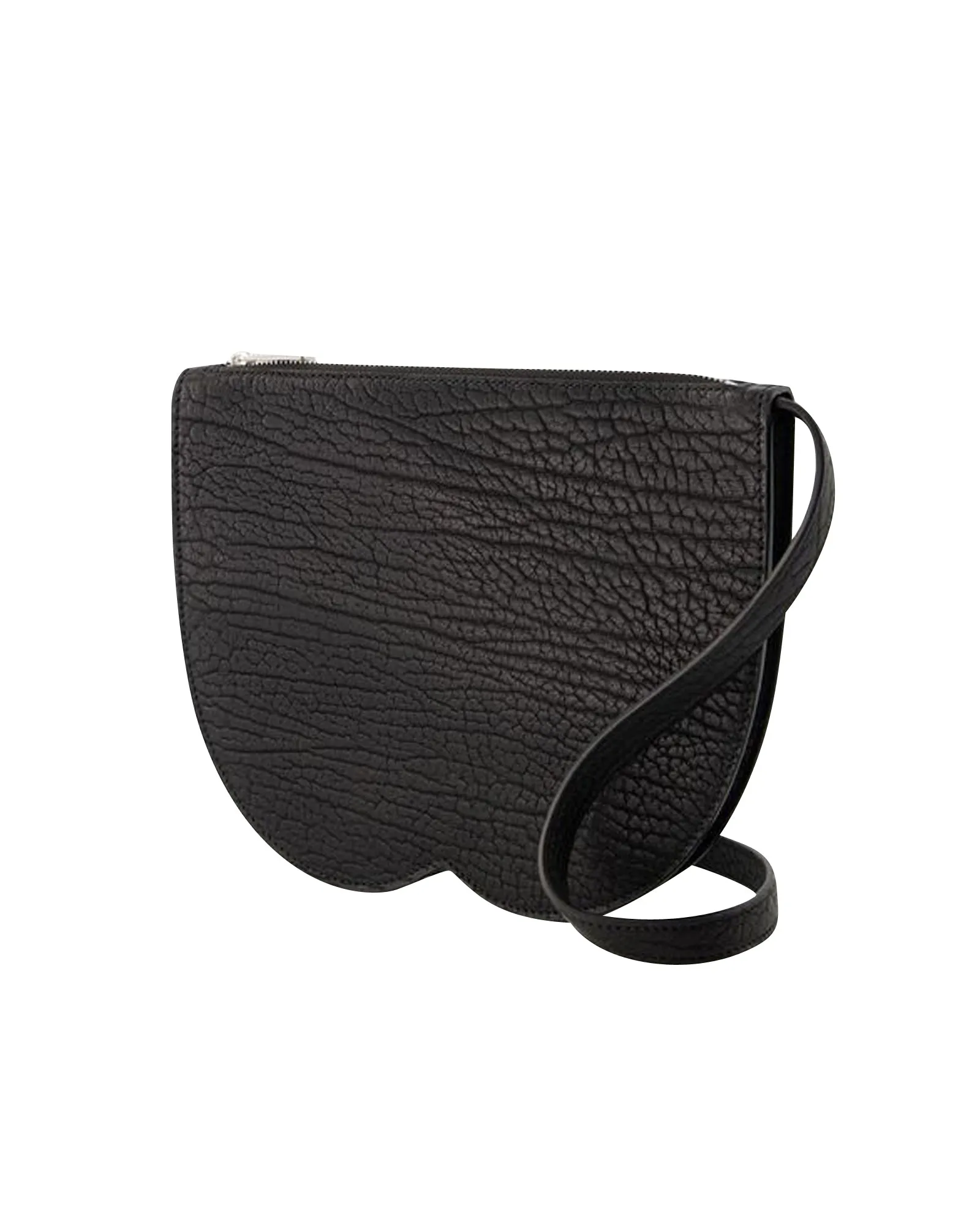Mini Chess Clutch - Burberry - Leather - Black