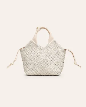 MISU Vanilla Raffia Shoulder bag