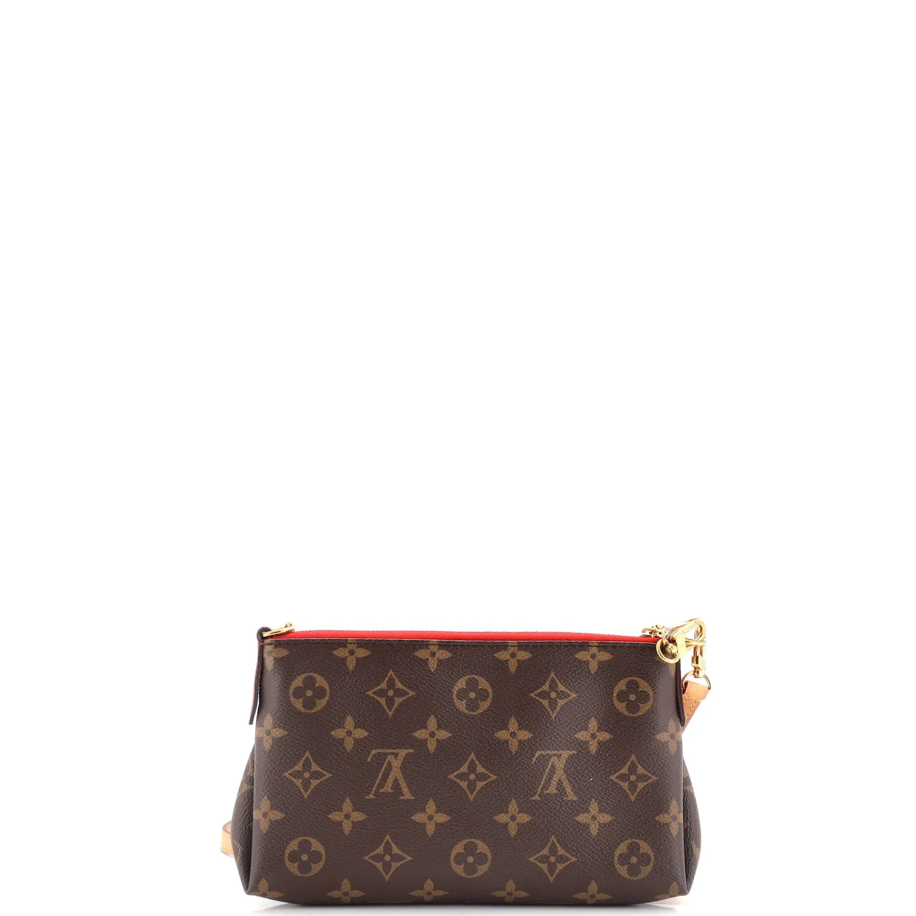 Pallas Clutch Monogram Canvas with Leather